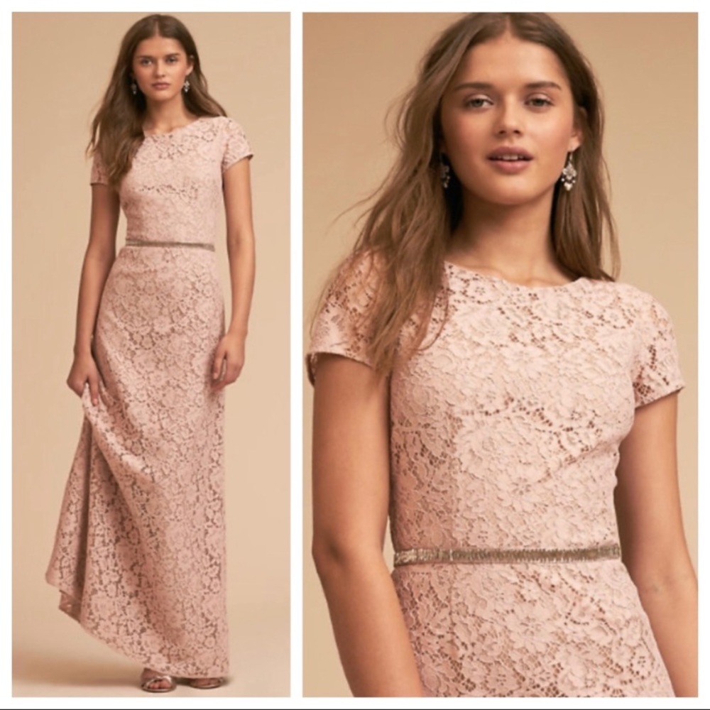 🆕NWT BHLDN Deja Dress in light rose